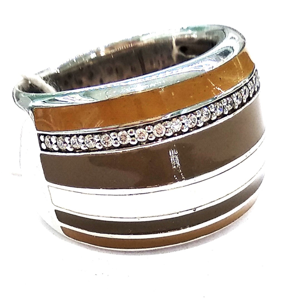 Кольцо из серебра с эмалью RGF19355-3 Кольцо (Ag 925)