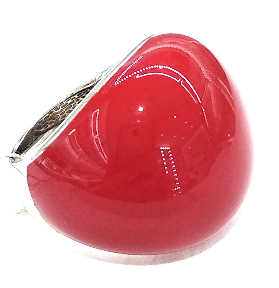 Кольцо из серебра с эмалью RGF14949-1 Кольцо (Ag 925)