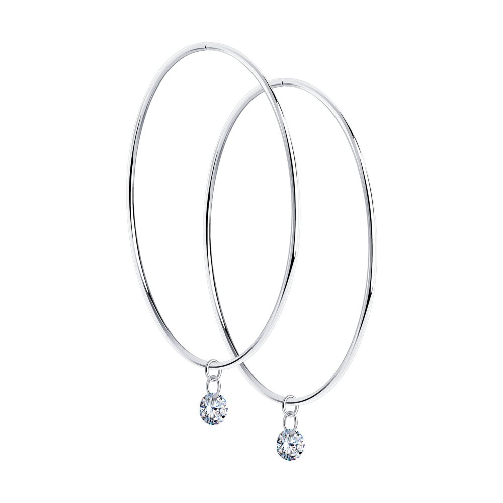 Серьги из серебра   94024475 Серьги (Ag 925)