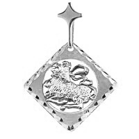 Подвеска из золота знак зодиака Овен 10459 Подвеска зодиак (Au 585)