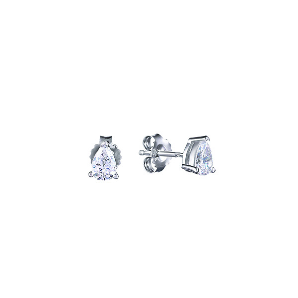 Серьги из серебра пусеты 2860016077904 Серьги пусеты (Ag 925)