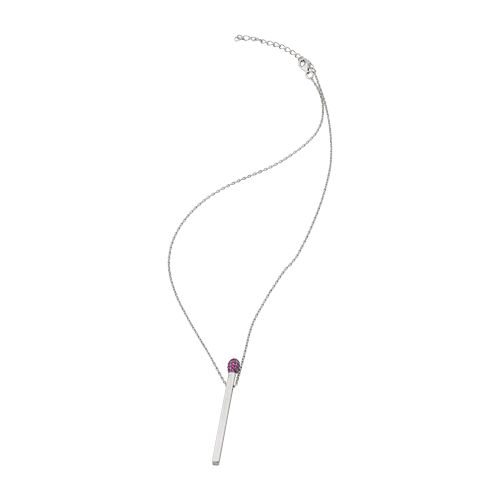 Колье из серебра с кубическим цирконием  SN33707-BM Колье (Ag 925)