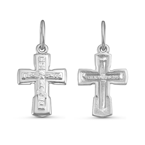 Крест из серебра с080438 Крест (Ag 925)