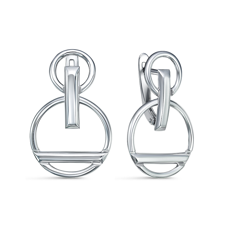 Серьги из серебра   с223948 Серьги (Ag 925)
