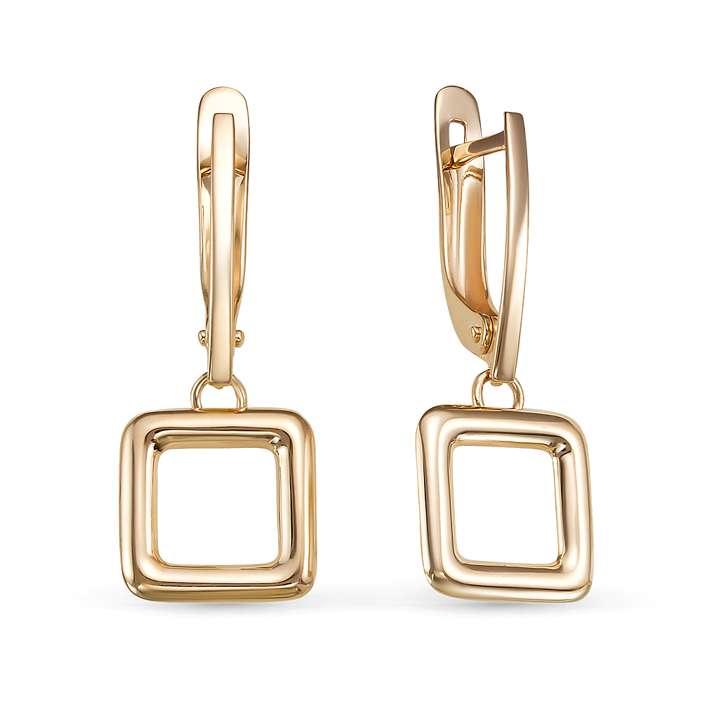 Серьги из золота длинные 222920 Серьги (Au 585)