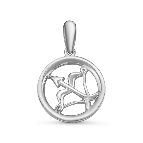 Подвеска из серебра с035830 Подвеска зодиак (Ag 925)