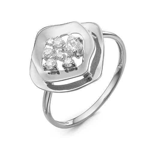 Кольцо из серебра с фианитами  с116701 Кольцо (Ag 925)