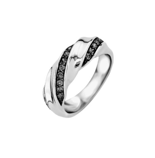 Кольцо из серебра с фианитами  28503 Кольцо (Ag 925)