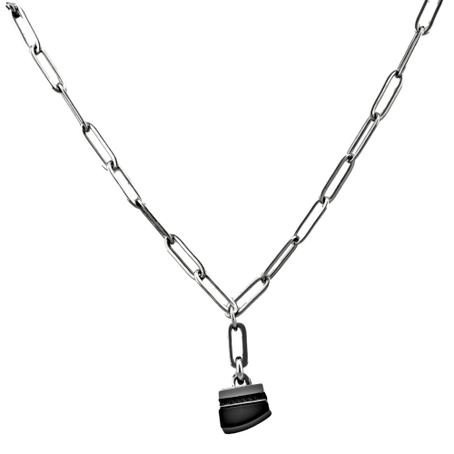 Колье из серебра с ониксом SN37456-ON Колье (Ag 925)