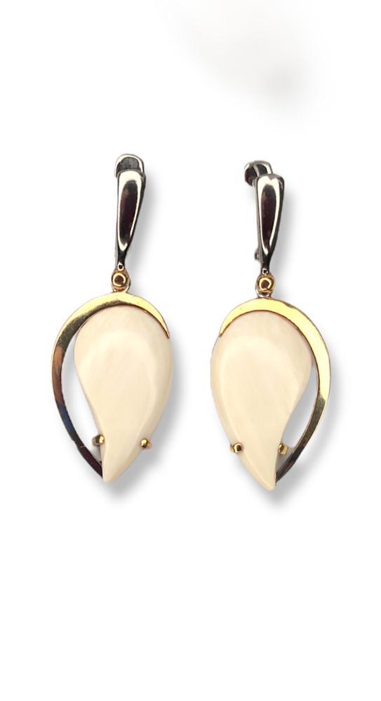 Серьги из серебра   63026110520 Серьги (Ag 925)