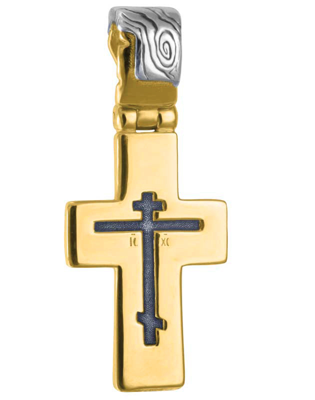 Крест из серебра 675 pz Крест (Ag 925)