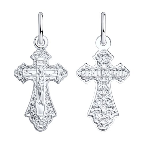 Крест из серебра 94120108 Подвеска (Ag 925)
