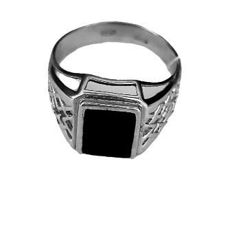 Кольцо из серебра с эмалью 13100000159 Кольцо (Ag 925)