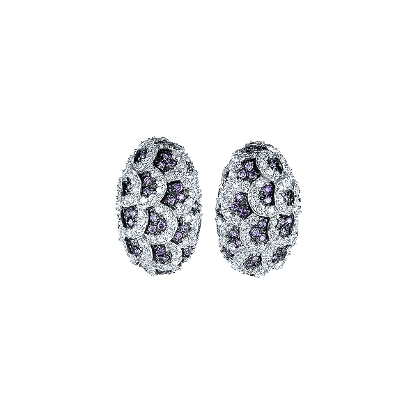 Серьги из серебра с кубическим цирконием 3780002057702 Серьги (Ag 925)