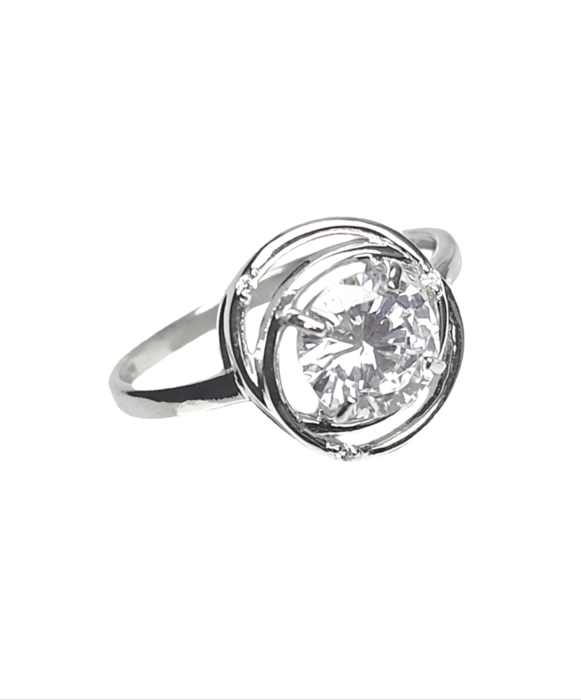 Кольцо из серебра с фианитами  00456-131 Кольцо (Ag 925)
