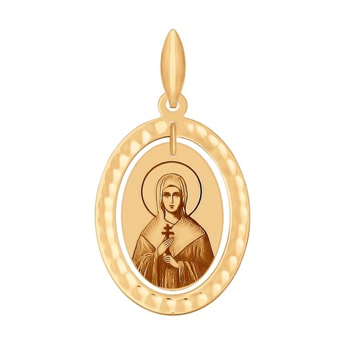 Подвеска из золота иконка 102143 Подвеска икона (Au 585)