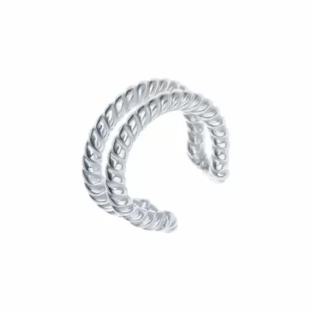 Серьги из серебра каффы 26757001 Серьги каффы (Ag 925)